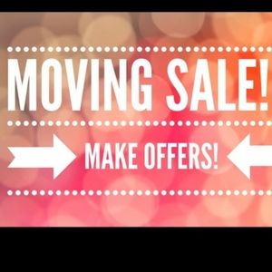 Moving Sale! Accepting offers!